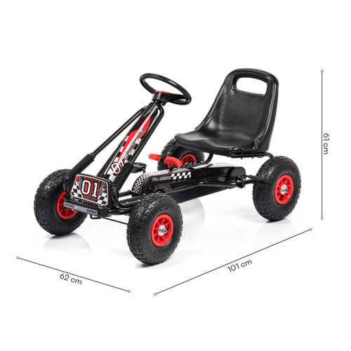 Gokart Meteor GM/15 rot