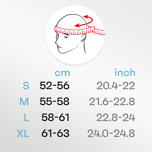 Skihelm Meteor Avalo M 55-58 cm blau