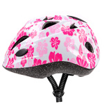 Kinderfahrradhelm Meteor HB6-5 S 48-52 cm Rosa Blumen