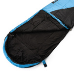 Schlafsack Meteor Samar L blau/schwarz