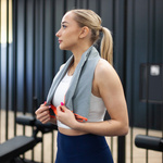 Handtuch Meteor L 80 x 130 cm grau