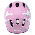 Kinderfahrradhelm Meteor MV6-2 S 48-52 cm Lama