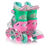 Inlineskates 4-in-1 Meteor für Kinder XS 25-28 Mermaid