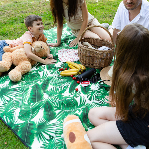 Picknickdecke Meteor XL 175x200 cm Blätter