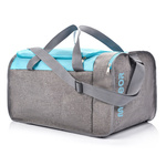 Sporttasche Meteor Widar blau/grau melange