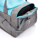 Sporttasche Meteor Widar blau/grau melange