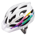 Fahrradhelm Meteor Shimmer L 58-61 cm weiß