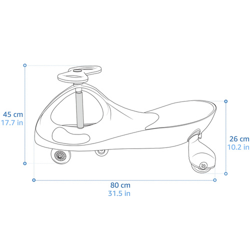 Meteor Swingo Schwerkraft Achterbahn rosa