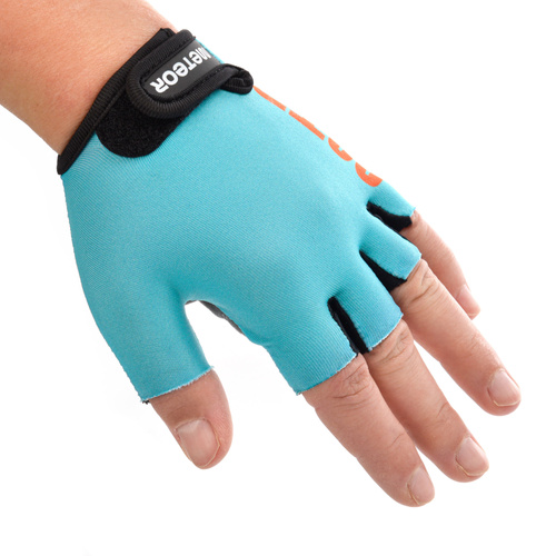 Fahrradhandschuhe Meteor Kids XS One blau