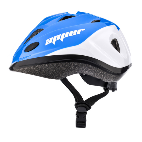 Kinderfahrradhelm Meteor KS07 M 52-56 cm Apper blau