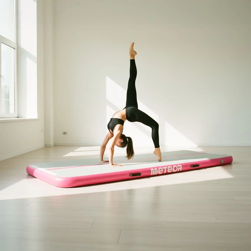 Aufblasbarer akrobatischer Weg Meteor 300 cm pink