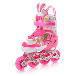 Inlineskates 4-in-1 Meteor für Kinder XS 25-28 Bunny
