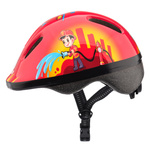 Kinderfahrradhelm Meteor MV6-2 S 48-52 cm Fire