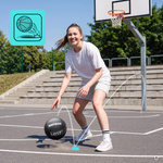 Basketball Meteor Layup 7 schwarz