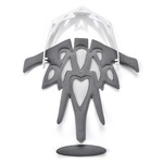 Fahrradhelm Meteor Marven M 55-58 cm rosa/weiß/marine