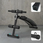 Trainingsbank Meteor, schräg, für Bauchmuskeltraining, bis 150 kg