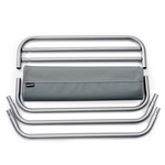 Meteor Slumber liegestuhl grau