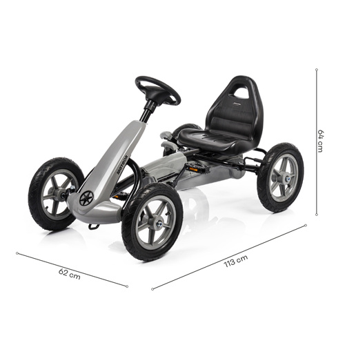 Gokart Meteor GM/1904 grey