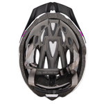 Fahrradhelm Meteor Gruver M 55-58 cm weiß/grau/pink