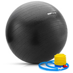 Fitnessball Meteor 65 cm schwarz
