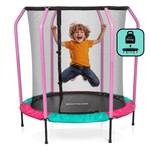 Trampolin für Kinder Meteor TRP-55 150 cm pink