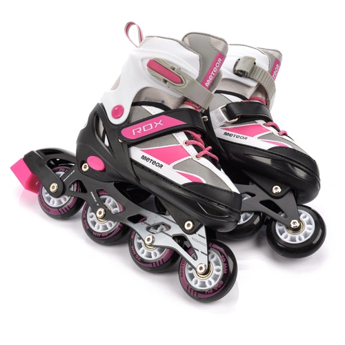 Inlineskates Meteor M 34-37 Rox pink/grau