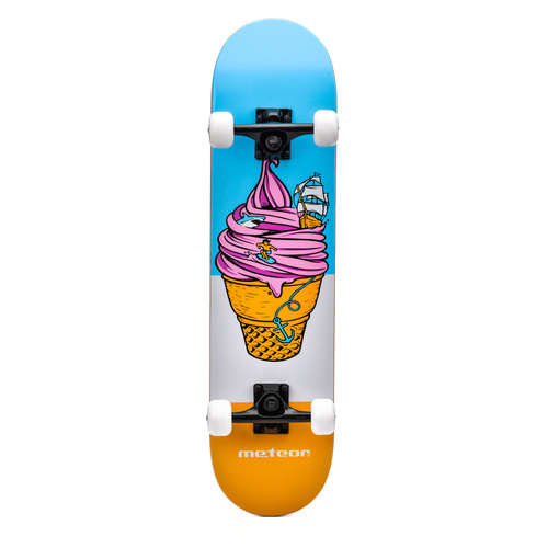 Meteor Ice Cream Holz-Skateboard