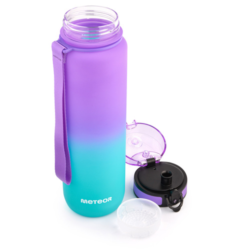 Sport-Bidon Meteor 1000 ml lila/blau