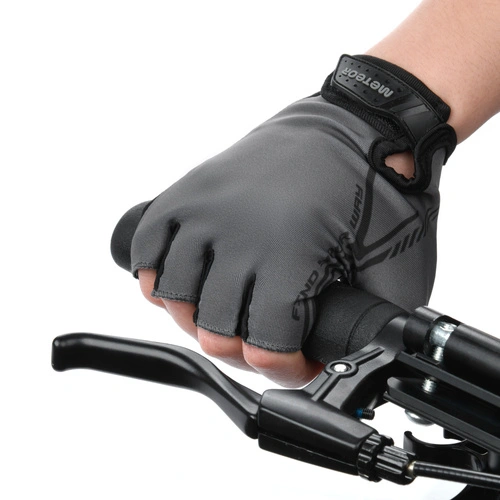 Fahrradhandschuhe Meteor MX10 S schwarz/grau