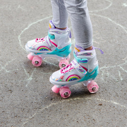 Meteor Rainbow Rollschuhe S 30-33