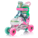 Inlineskates 4-in-1 Meteor für Kinder XS 25-28 Mermaid