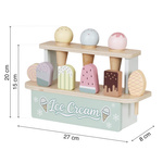 Eiswagen aus Holz
