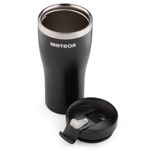 Thermobecher Meteor 480 ml schwarz