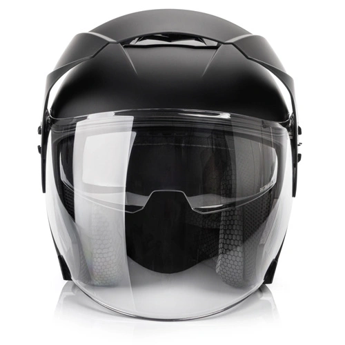 Motorradhelm Meteor Hekato XL 61 cm schwarz