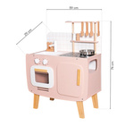 Holzküche mit Zubehör