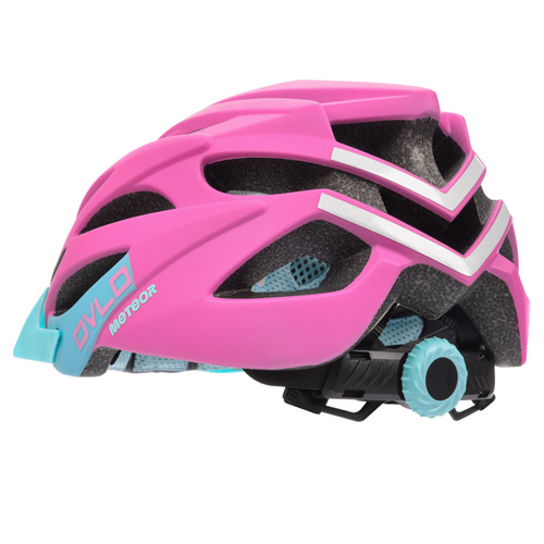 Fahrradhelm Meteor Ovlo L 58-61 cm rosa