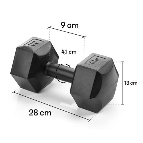 Zementhantelset 2x6 kg Meteor