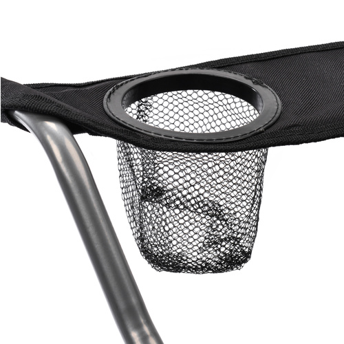 Meteor Tripper klappstuhl schwarz