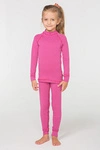 Kinder Thermounterwäsche Meteor 128-134 cm rosa