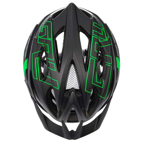 Fahrradhelm Meteor Gruver S 52-56 cm schwarz/grün