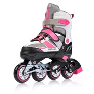 Meteor Rollschuhe M 34-37 rosa/grau