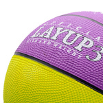 Meteor Layup 3 Basketball lila/grün