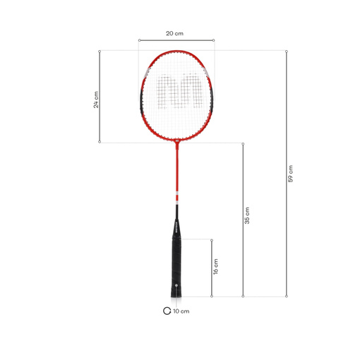 Badmintonset Meteor