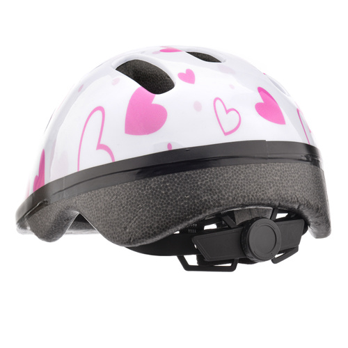 Kinderfahrradhelm Meteor MV6-2 XS 44-48 cm Hearts