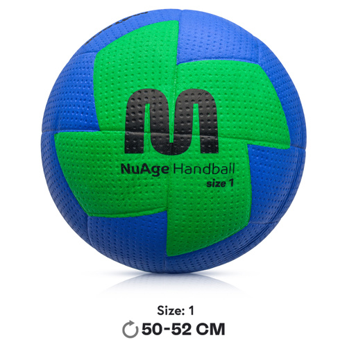 Handball Meteor Nuage junior 1 blau/grün