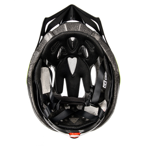 Fahrradhelm Meteor MV29 Drizzle L 58 -61 cm schwarz/neon grün