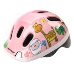 Kinderfahrradhelm Meteor MV6-2 XS 44-48 cm Tiere