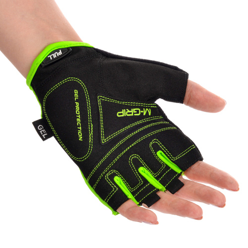 Fahrradhandschuhe Meteor Gel GX31 XS grün