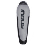 Schlafsack Meteor Indus R grau/schwarz