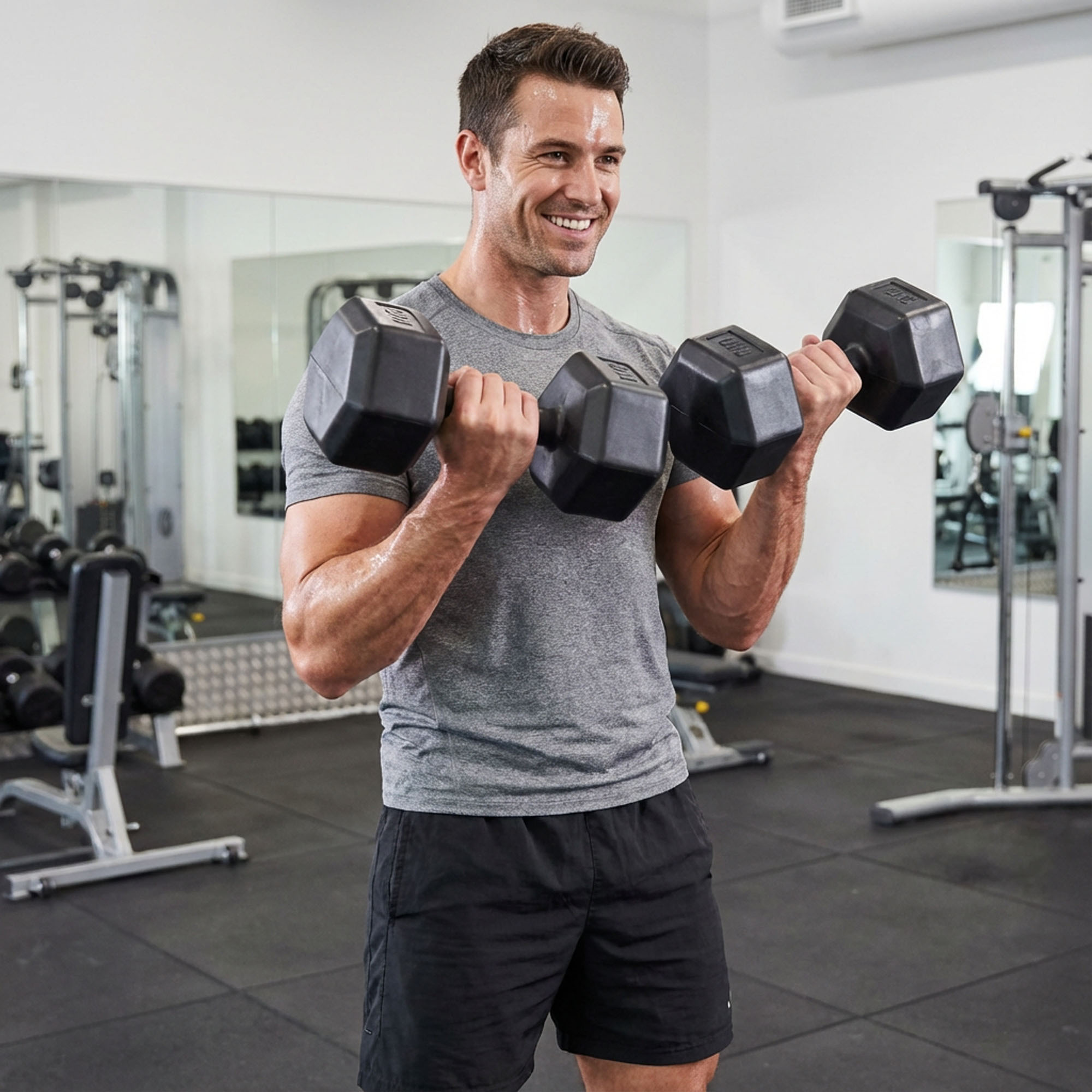 Zementhantelset 2x10 kg Meteor 